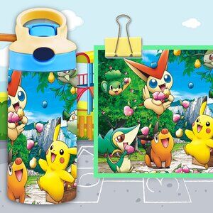 Kids tumbler 12oz Pokemon Themed
